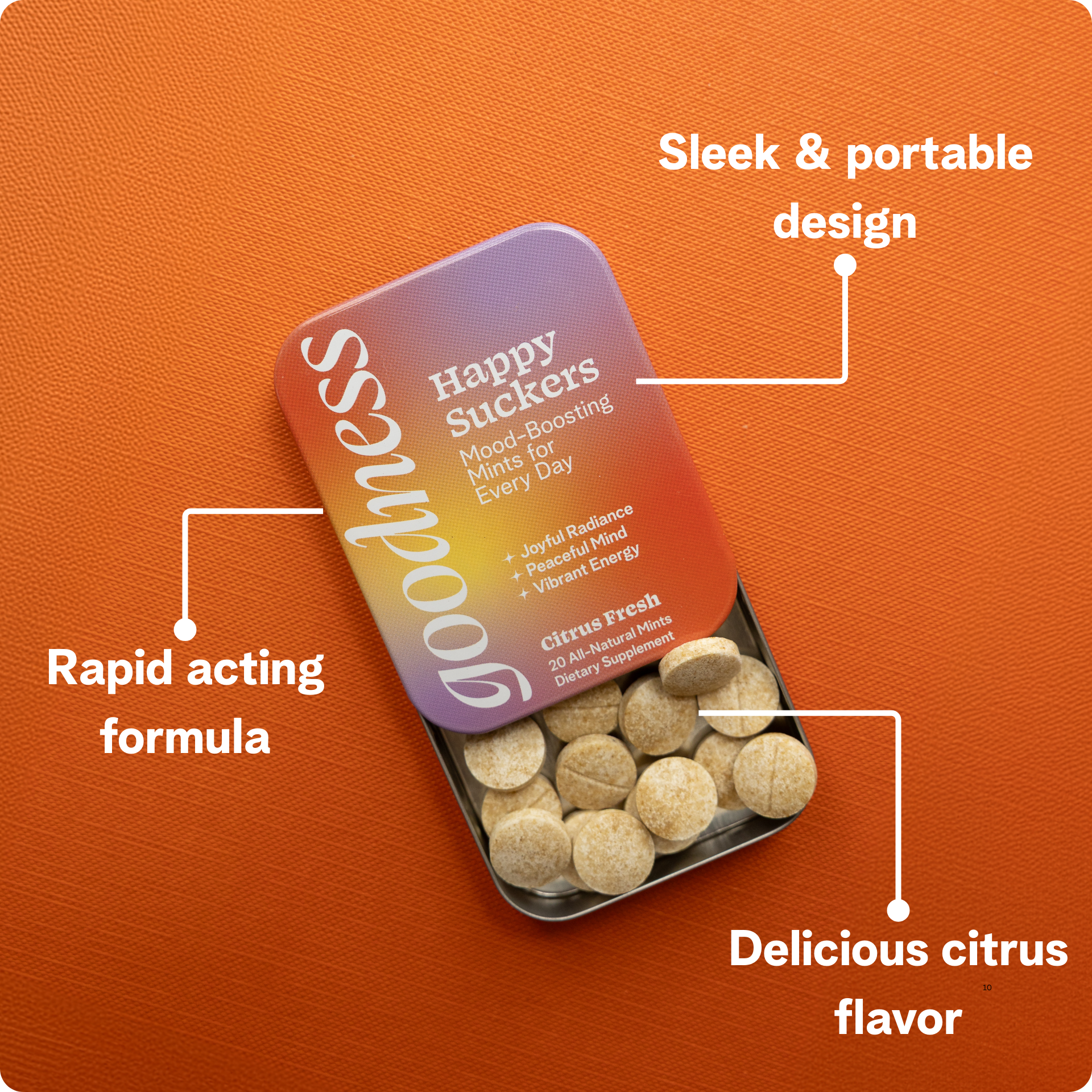 Happy Suckers Mood-Boosting Mints