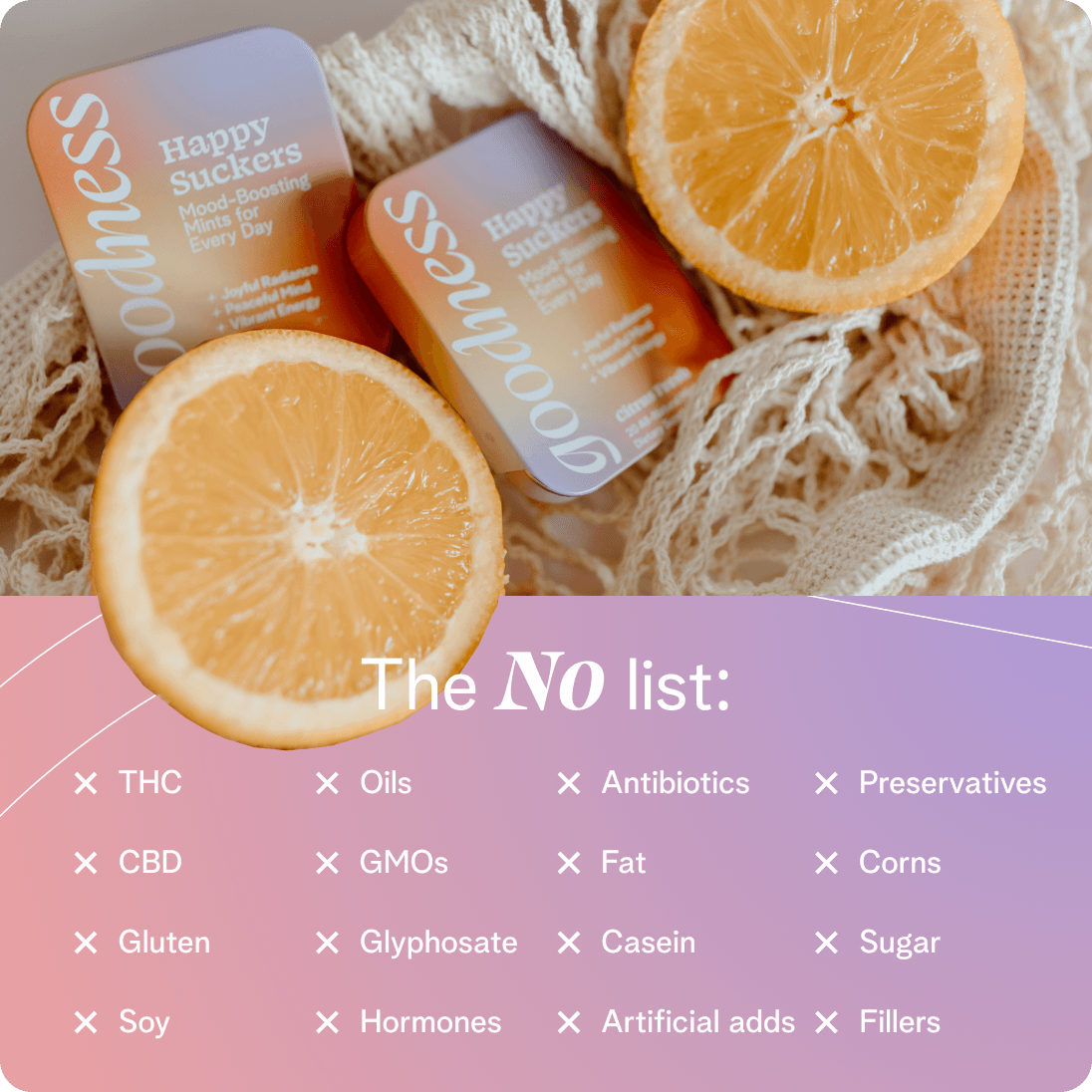 Happy Suckers Mood-Boosting Mints